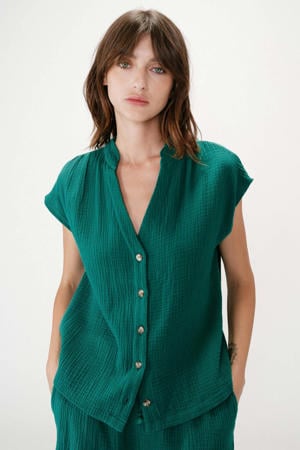 blouse groen