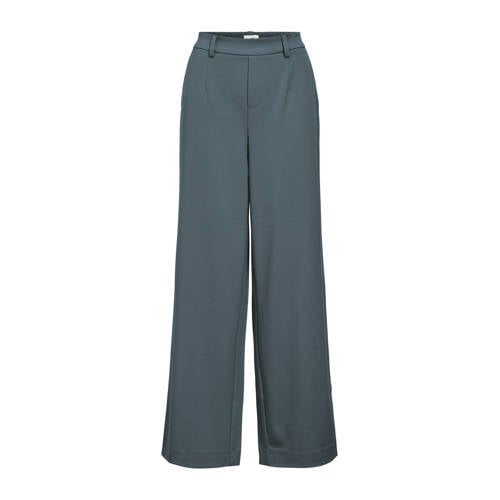 OBJECT Wide leg regular waist pantalon afbeelding