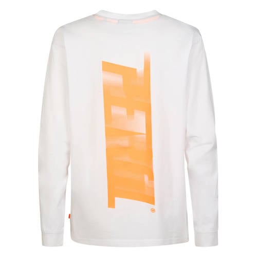 Petrol Industries longsleeve met backprint wit afbeelding
