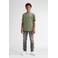 Petrol Industries T-shirt met backprint groen