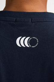 thumbnail: Petrol Industries T-shirt met backprint donkerblauw