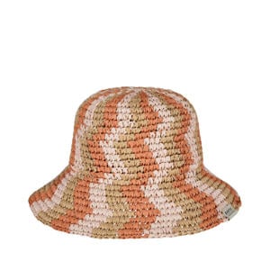 zonnehoed Loungie naturel/oranje