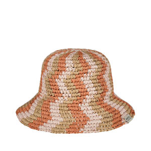 zonnehoed Loungie naturel/oranje