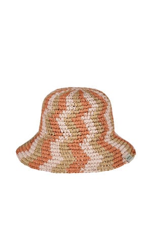 zonnehoed Loungie naturel/oranje