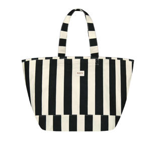 shopper Juno zwart/wit