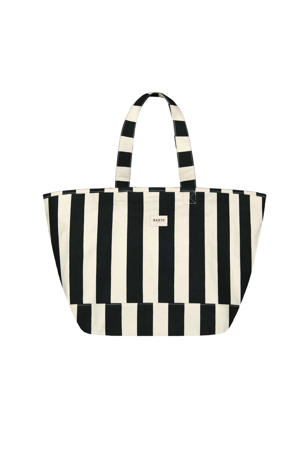 shopper Juno zwart/wit