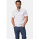 Babista regular fit gestreepte polo Plus Size +FIT Collectie - wit