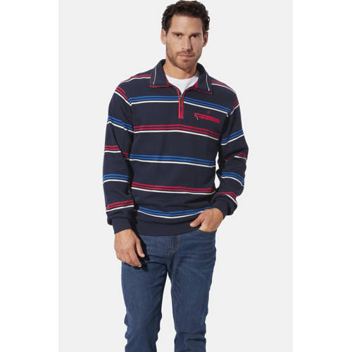 Babista gestreepte sweater donkerblauw afbeelding