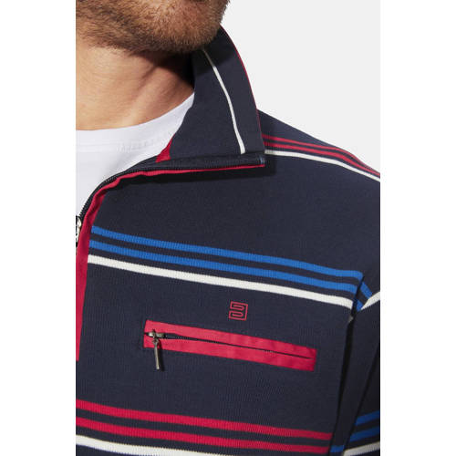 Babista gestreepte sweater donkerblauw afbeelding