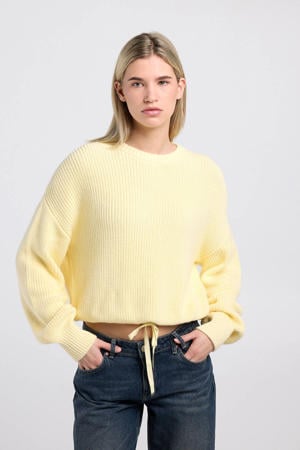 sweater lichtgeel