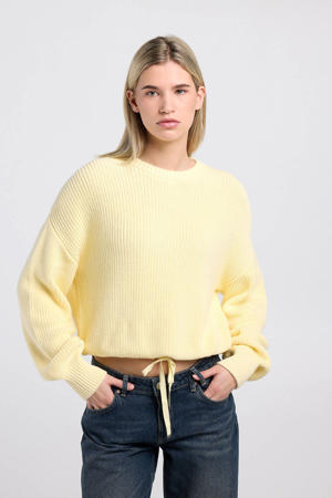 sweater lichtgeel
