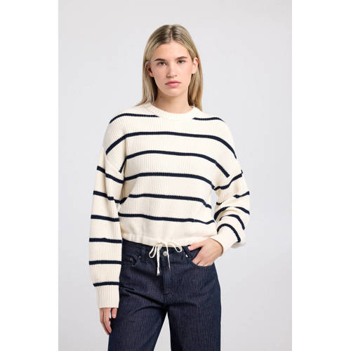 America Today gestreepte sweater ecru afbeelding
