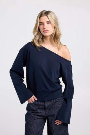 top donkerblauw