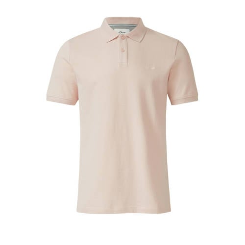 s.Oliver regular polo roze afbeelding