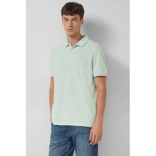 s.Oliver regular polo mintgroen afbeelding