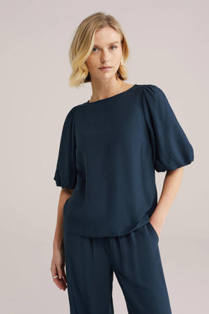 top donkerblauw