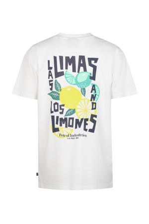 T-shirt met backprint wit