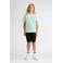 Petrol Industries T-shirt met backprint mintgroen