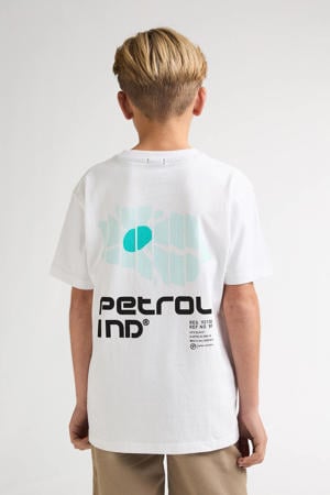 T-shirt met backprint wit
