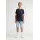 Petrol Industries denim slim short light blue denim