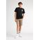 Petrol Industries T-shirt met backprint zwart