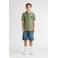 Petrol Industries denim loose jorts - medium blue denim