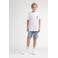 Petrol Industries regular waist short medium blue denim