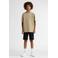 Petrol Industries T-shirt met backprint zand