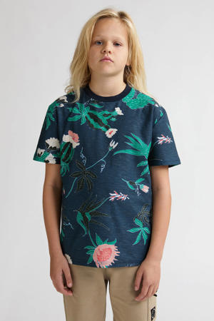 T-shirt donkerblauw