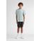 Petrol Industries gestreepte T-shirt mintgroen