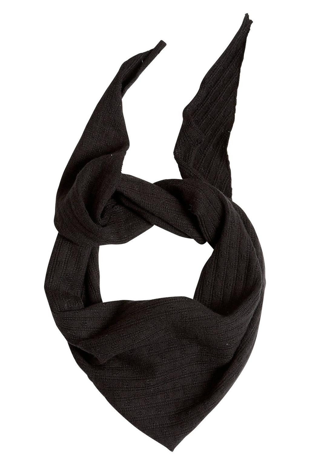 MSCH Copenhagen triangle scarf MSCHIsabis zwart