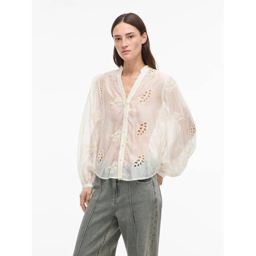 ROUGE EDIT blouse ecru afbeelding