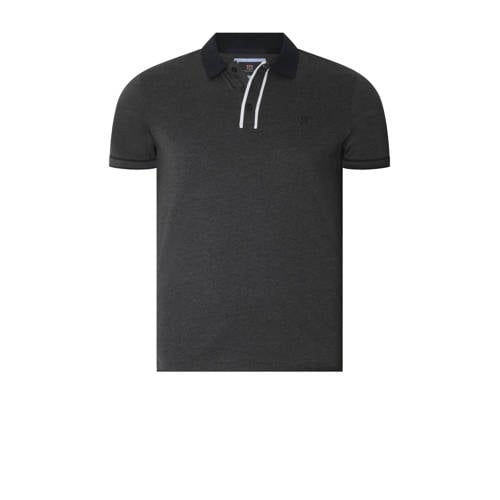 Jan Vanderstorm Oversized polo Plus Size ISFRIED zilvergrijs afbeelding