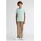 Petrol Industries T-shirt met backprint mintgroen