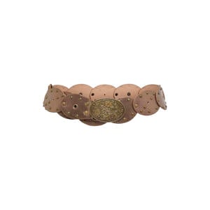tailleriem ONLGLADIATOR met studs koperkleurig