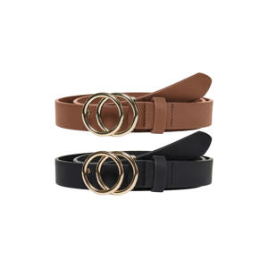 riem ONLRASMI - zwart/cognac (set van 2)