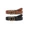 ONLY riem ONLRASMI - zwart/cognac (set van 2)