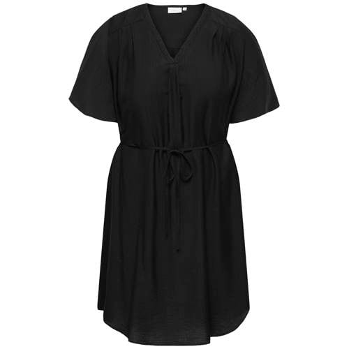 ONLY CARMAKOMA mini jurk zwart afbeelding