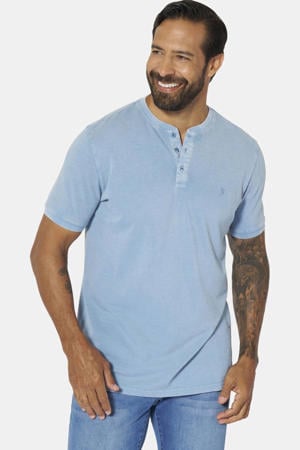 oversized gestreepte T-shirt Plus Size TAAGURD blauw