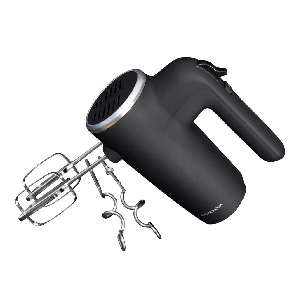 Gastronoma 18200002 - Stijlvolle handmixer met 6 snelheidsinstellingen en turbofunctie