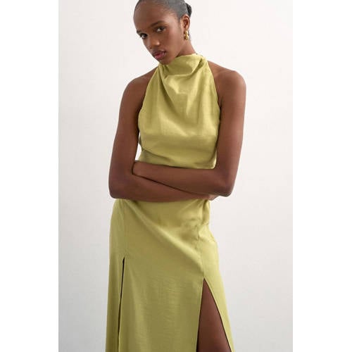 TOPSHOP maxi jurk limegroen afbeelding