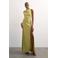 TOPSHOP maxi jurk limegroen
