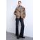 TOPSHOP imitatieleren bomberjack bruin