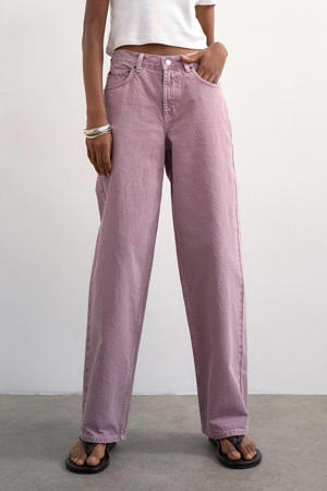 Tscinch Lr Wide Dnm Jeans Purple high waist barrel jeans lila