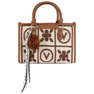 mini handtas Tyle cognac/beige