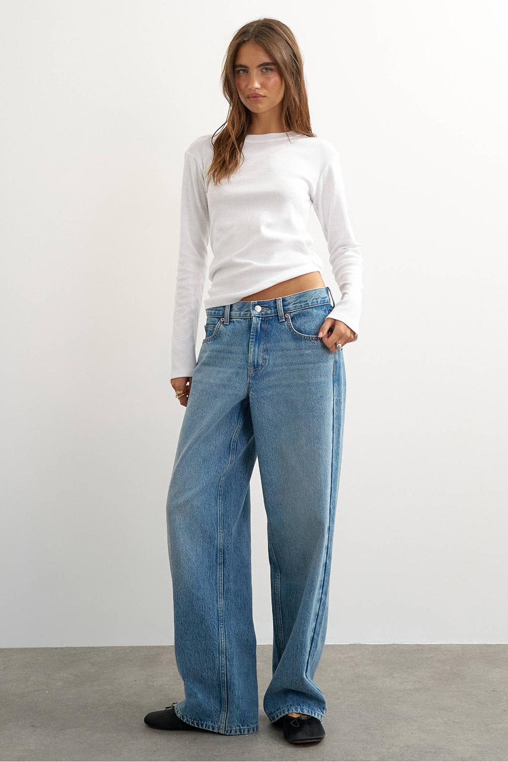 TOPSHOP longsleeve wit