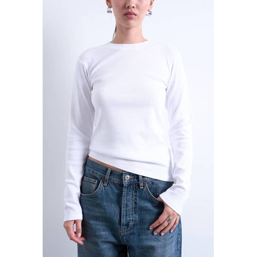 TOPSHOP longsleeve wit afbeelding