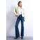 TOPSHOP Tsjamie Hr Flare Dnm Jeans Db Noos high waist flared jeans dark blue denim
