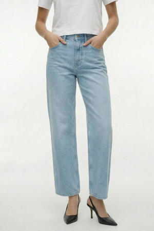 Tsember Lr Wide Dnm Jeans Lb Noos low waist wide leg jeans light blue denim
