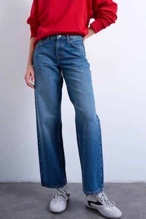 Tscinch Lr Wide Dnm Jeans Mb Noos straight leg jeans medium blue denim